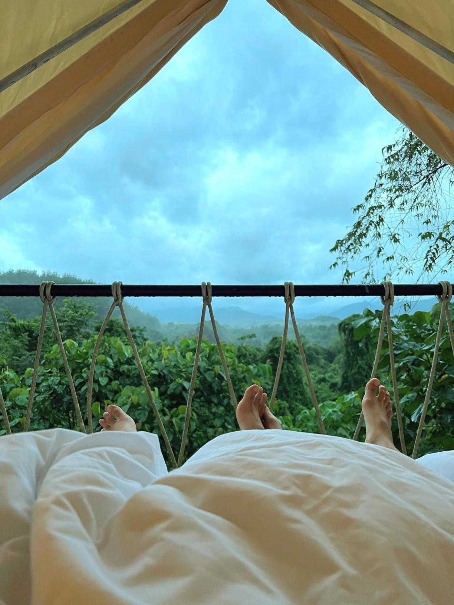 Hotel Tanoshi Glamping In Khao Sok Khao Sok National Park Exterior foto